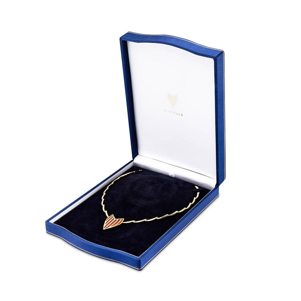 „THE VINCELLS LUX” collier bleu – Image 3